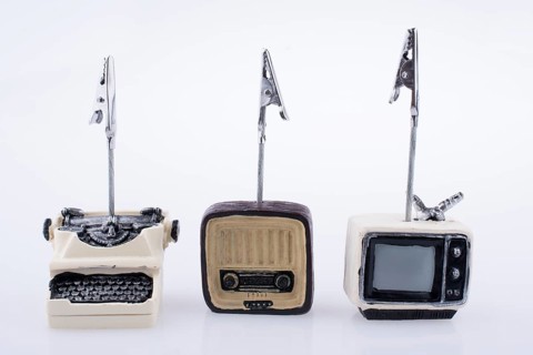 Retro syled tiny television