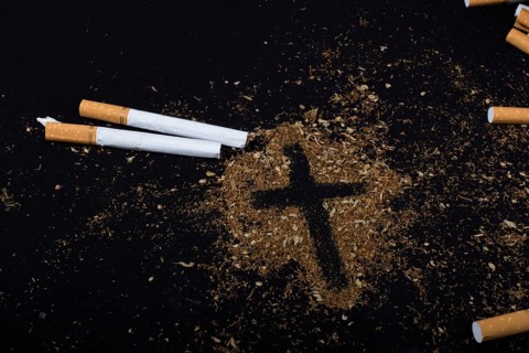 World No Tobacco Day poster for say no smoking concept