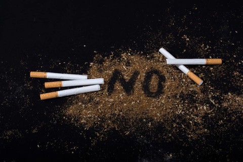 World No Tobacco Day poster for say no smoking concept