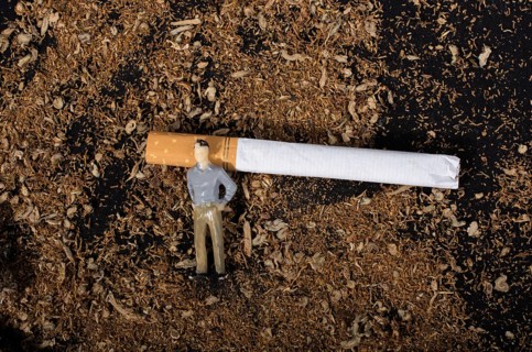 World No Tobacco Day poster for say no smoking concept