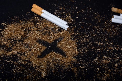 World No Tobacco Day poster for say no smoking concept