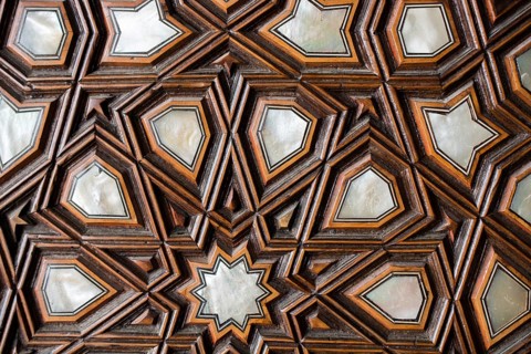 Ottoman art example of Mother of Pearl inlays