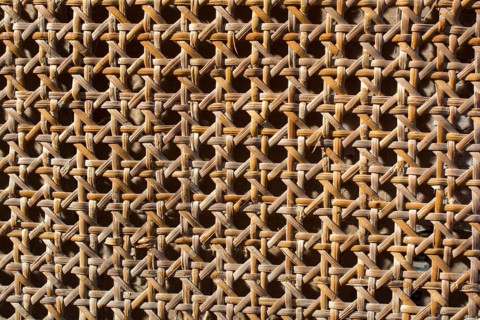 Pattern nature background of handicraft weave texture wicker surface