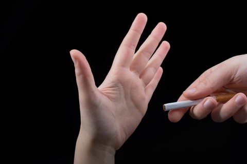 World No Tobacco Day poster for say no smoking concept