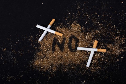 World No Tobacco Day poster for say no smoking concept