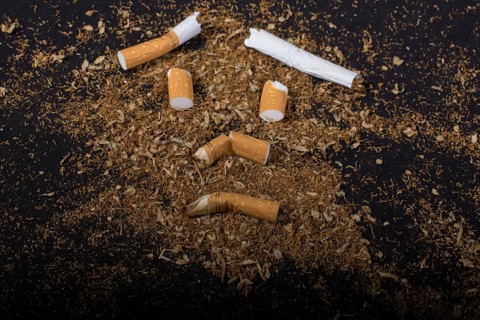 World No Tobacco Day poster for say no smoking concept