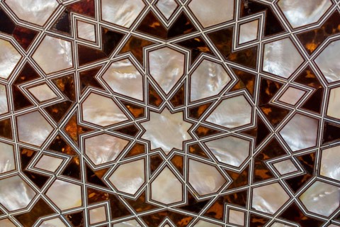 Ottoman art example of Mother of Pearl inlays