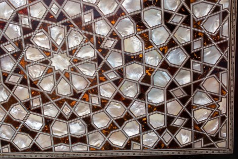 Ottoman art example of Mother of Pearl inlays