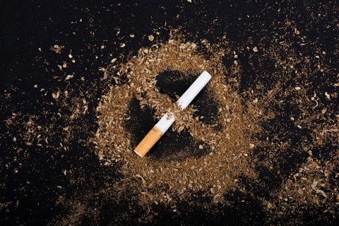 World No Tobacco Day poster for say no smoking concept