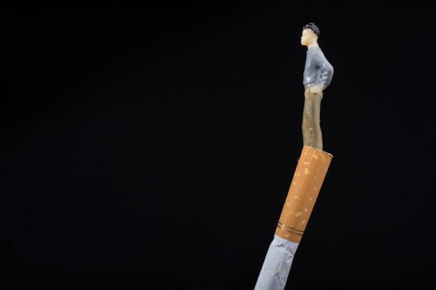 World No Tobacco Day poster for say no smoking concept