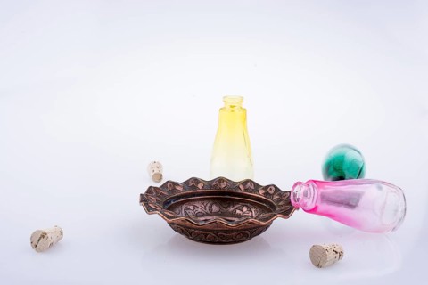 Little colorful bottle