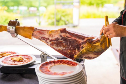 Ham cutter man