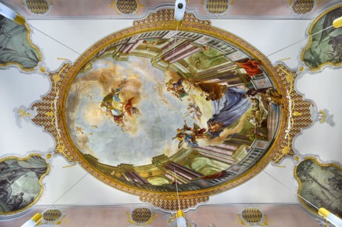 Ceiling fresco