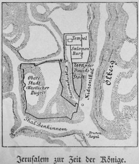 Jerusalem in the time of the Kings