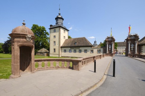Entrance to Corvey Monastery and Castle