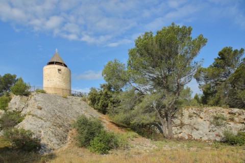 Windmill Le Moulin Sourdon built in 1791
