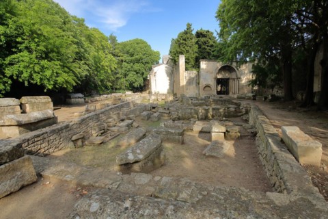 Stone sarcophagi