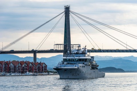KYSTVAKT W334 Norwegian Coast Guard Patrol Vessel in Stavanger