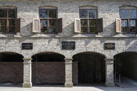 Historic townhouse in the old town of Veurne