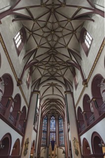 Interior of the Church of Our Dear Lady
