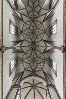 Ceiling vault of the Church of Our Dear Lady