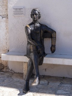 Sculpture of Giacomo Casanova