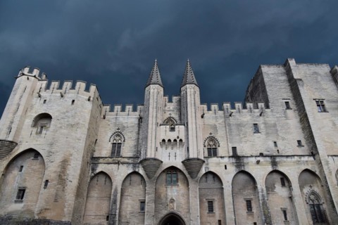 The Papal Palace in Avignon