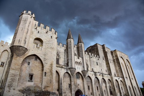 The Papal Palace in Avignon