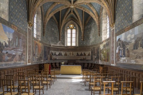 Chapel of St John's Cathedral in Besancon