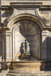 Fountain in the old town of Besancon