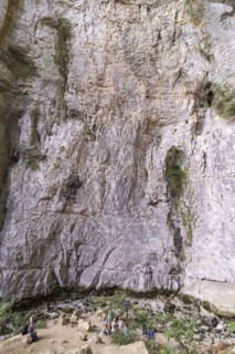 Cave Grotte Sarrazine at the Source du Lison near Nans-sous-Sainte-Anne