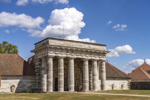 Portal building to the saltworks