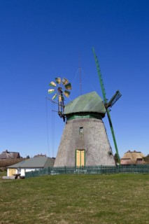 Traditional windmill at Nebel