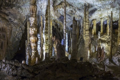 Straw stalactites