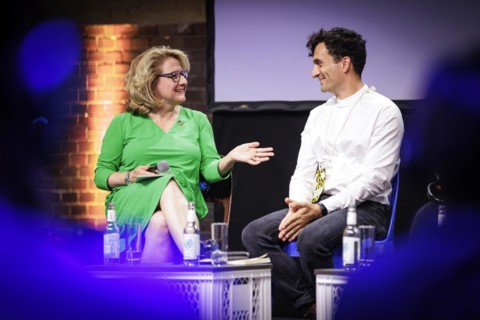 (L-R) Svenja Schulze, Federal Minister for Economic Cooperation and Development, at the digital