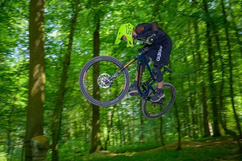Mountain biker