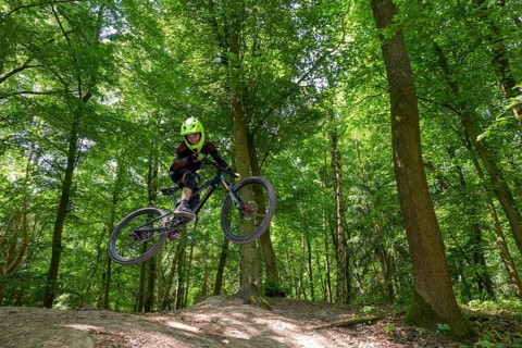 Mountain biker
