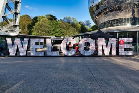 Lettering Welcome
