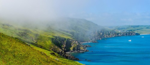 Sea Fret over Cliffs