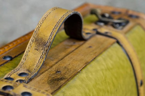 Handle on a Retro Suitcase