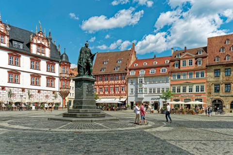 Town Hall and Monument to Prince Albert of Saxe-Coburg and Gotha