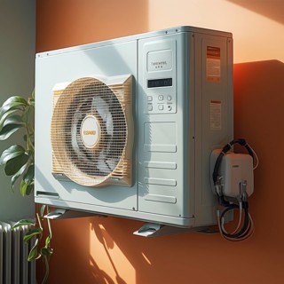 Handyman install a heat pump