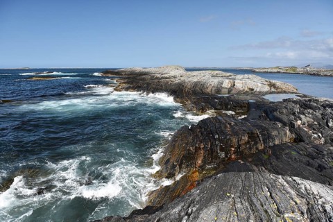 Archipelago Landscape on the Atlantic Road in Norway