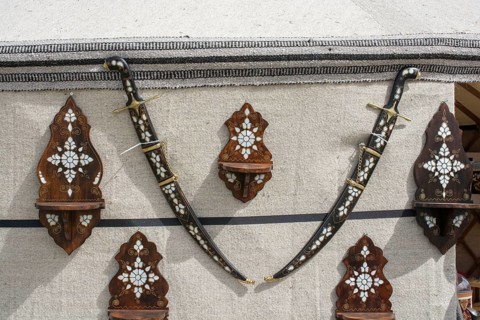 Ottoman art example of Mother of Pearl inlays from Istanbul