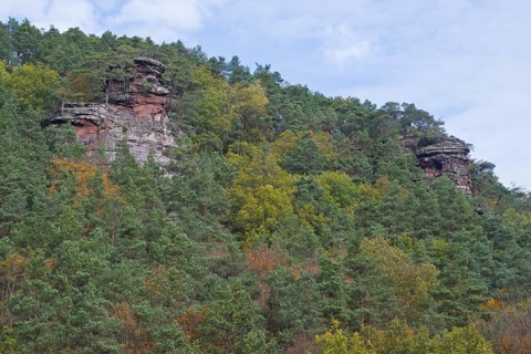 Rocks in the Palatinate Forest