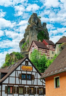 Prominent rock