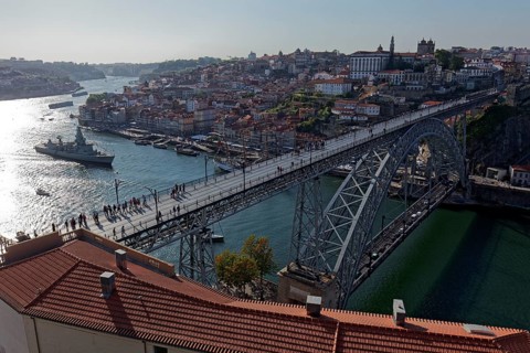 City view with Ponte D. Luis I