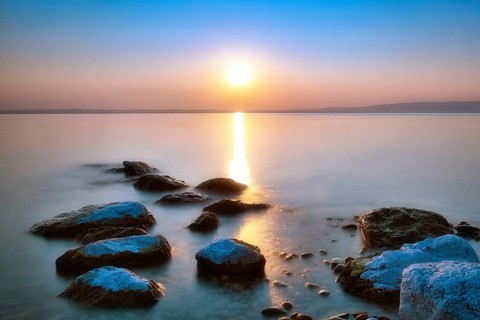 Sunrise on Lake Constance
