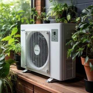 Handyman install a heat pump