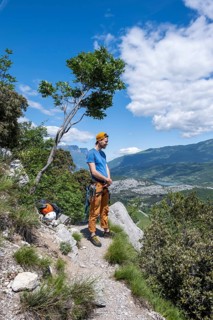 Climbers at the summit
